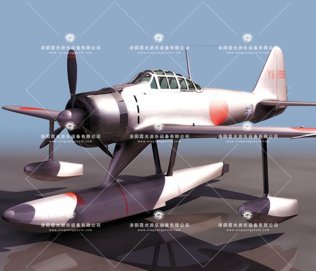 钦州3D模型飞机_